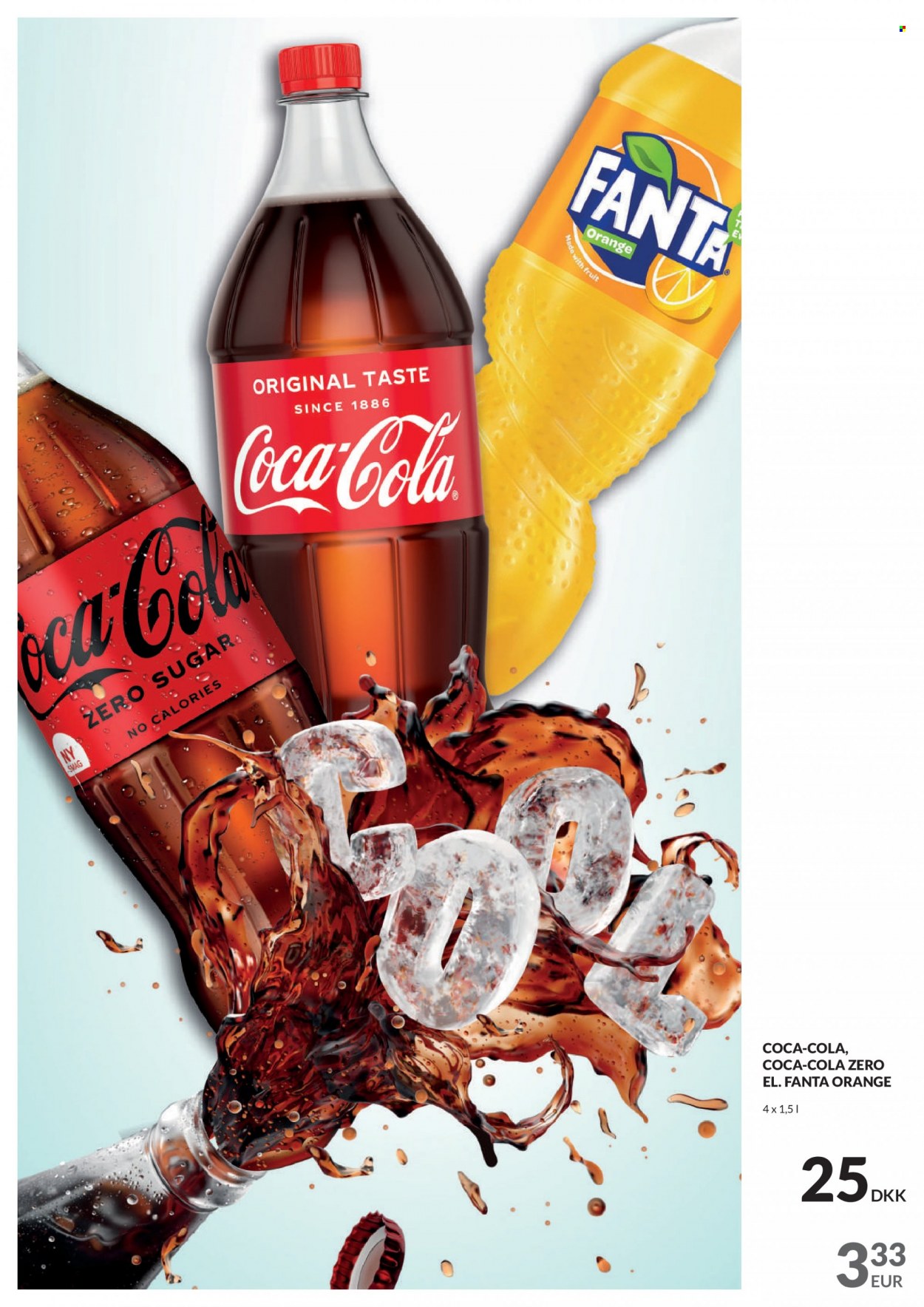 Nielsen Discount tilbud  - 07.07.2022 - 21.08.2022 - tilbudsprodukter - Coca-Cola, Fanta, Coca-Cola Zero. Side 2.