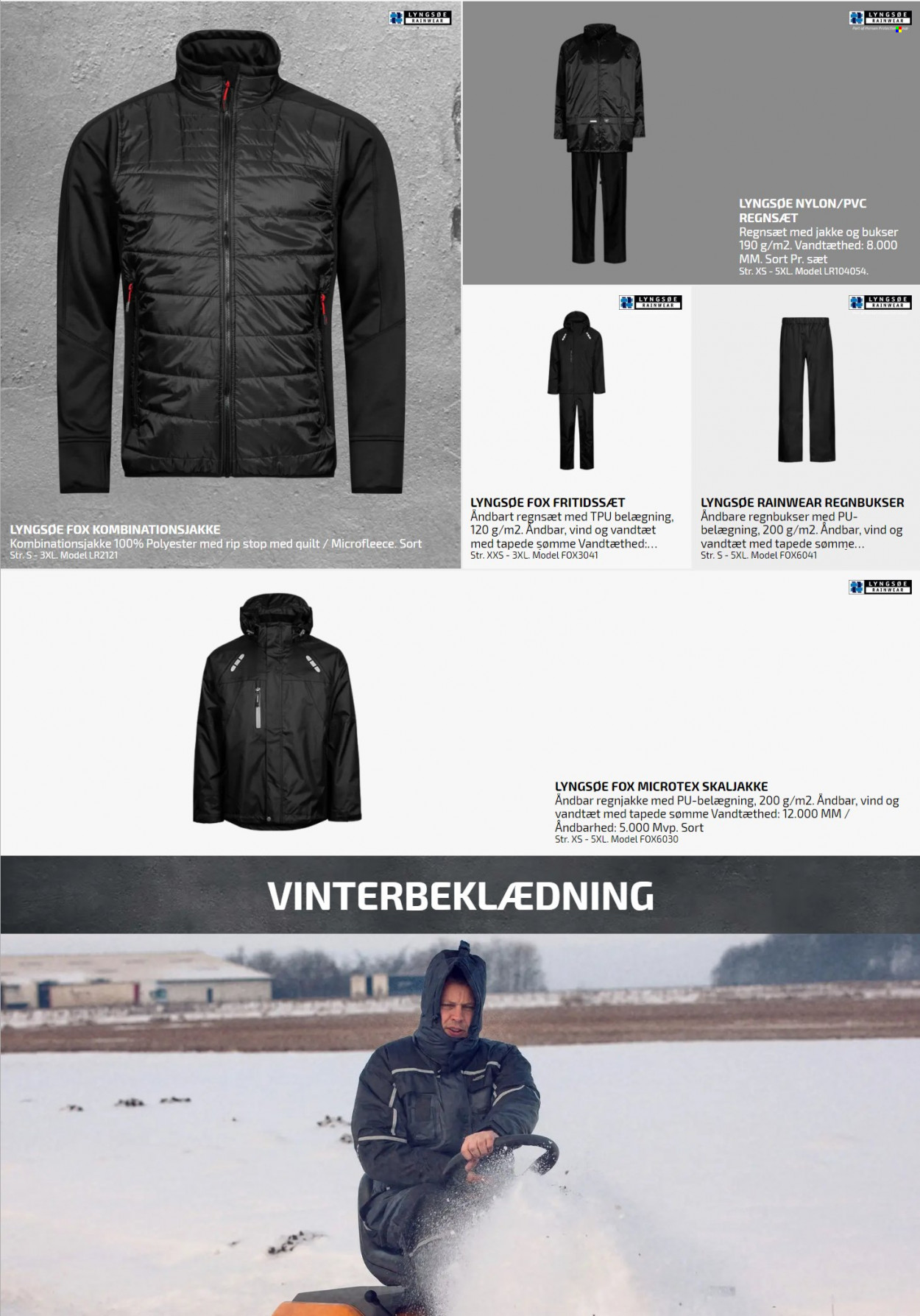 thumbnail - Davidsen tilbud  - tilbudsprodukter - jakke, regnjakke. Side 26.