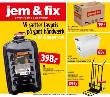 Jem & Fix tilbudsavis  - 5.2.2023 - 11.2.2023.