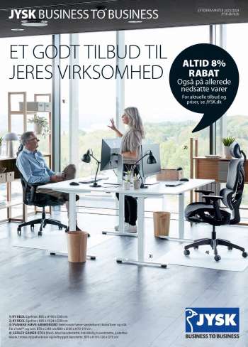 JYSK tilbudsavis - Business to Business katalog