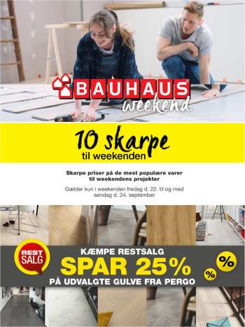 Bauhaus tilbudsavis - Weekendtilbud