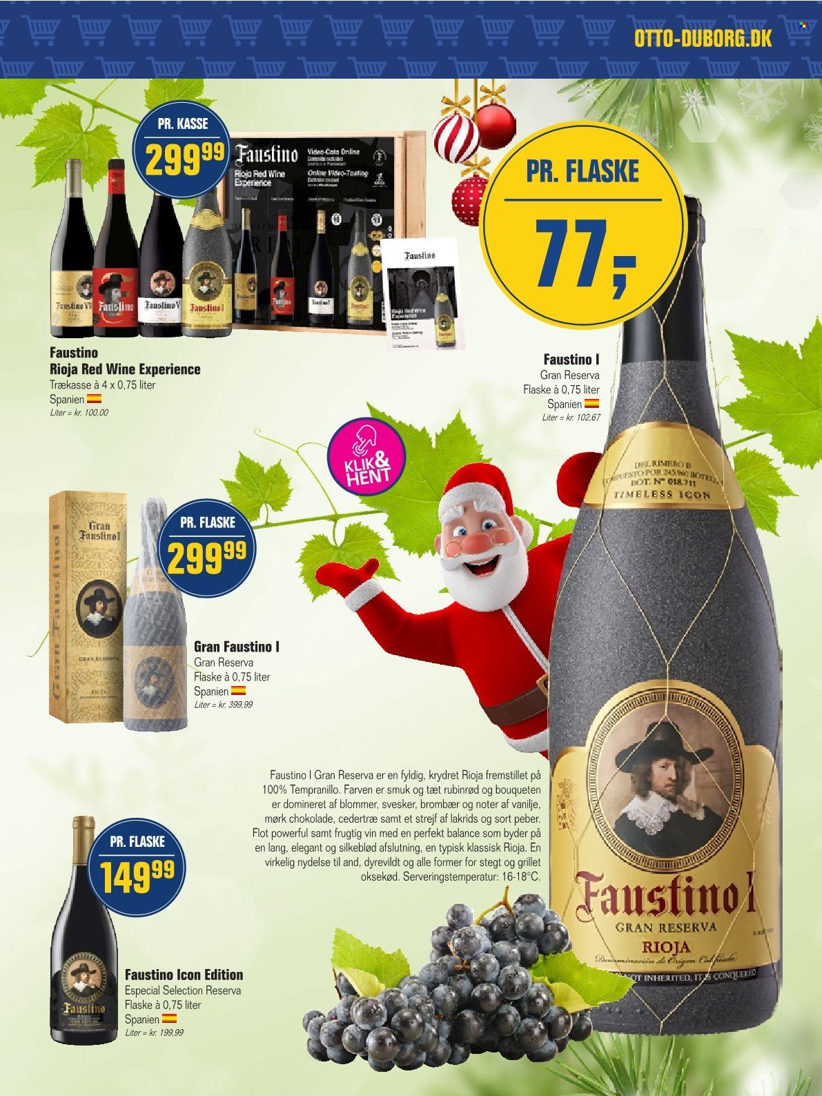 thumbnail - Otto Duborg tilbud  - 22.11.2023 - 12.12.2023 - tilbudsprodukter - svesker, Rioja, rødvin. Side 3.