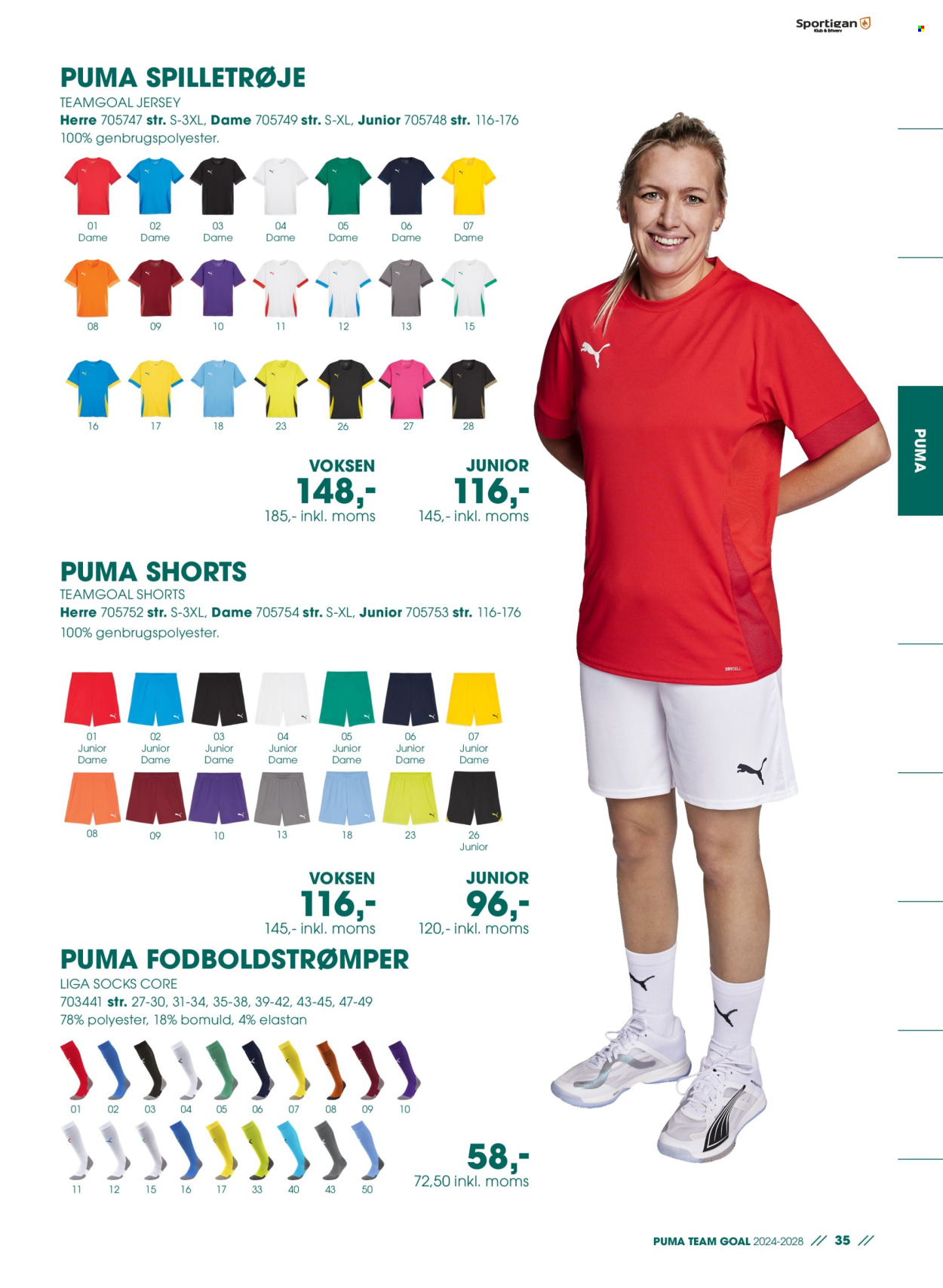 thumbnail - Sportigan tilbud  - tilbudsprodukter - Puma, shorts. Side 35.