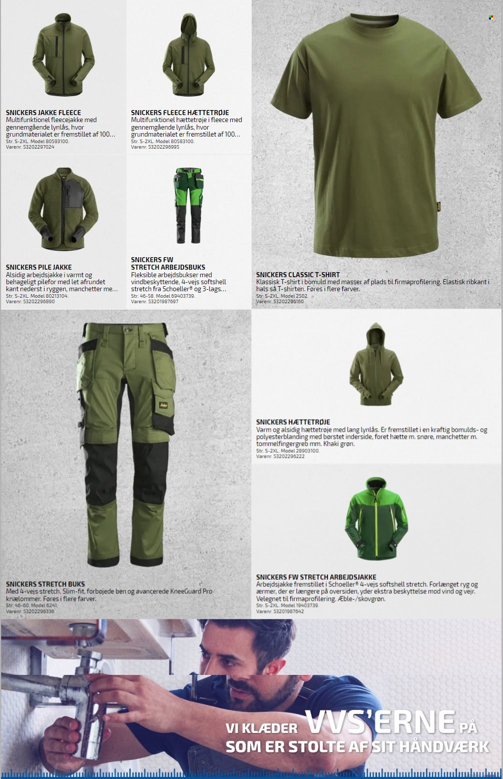 thumbnail - Davidsen tilbud  - tilbudsprodukter - jakke, Snickers, bukser, T-shirt. Side 13.