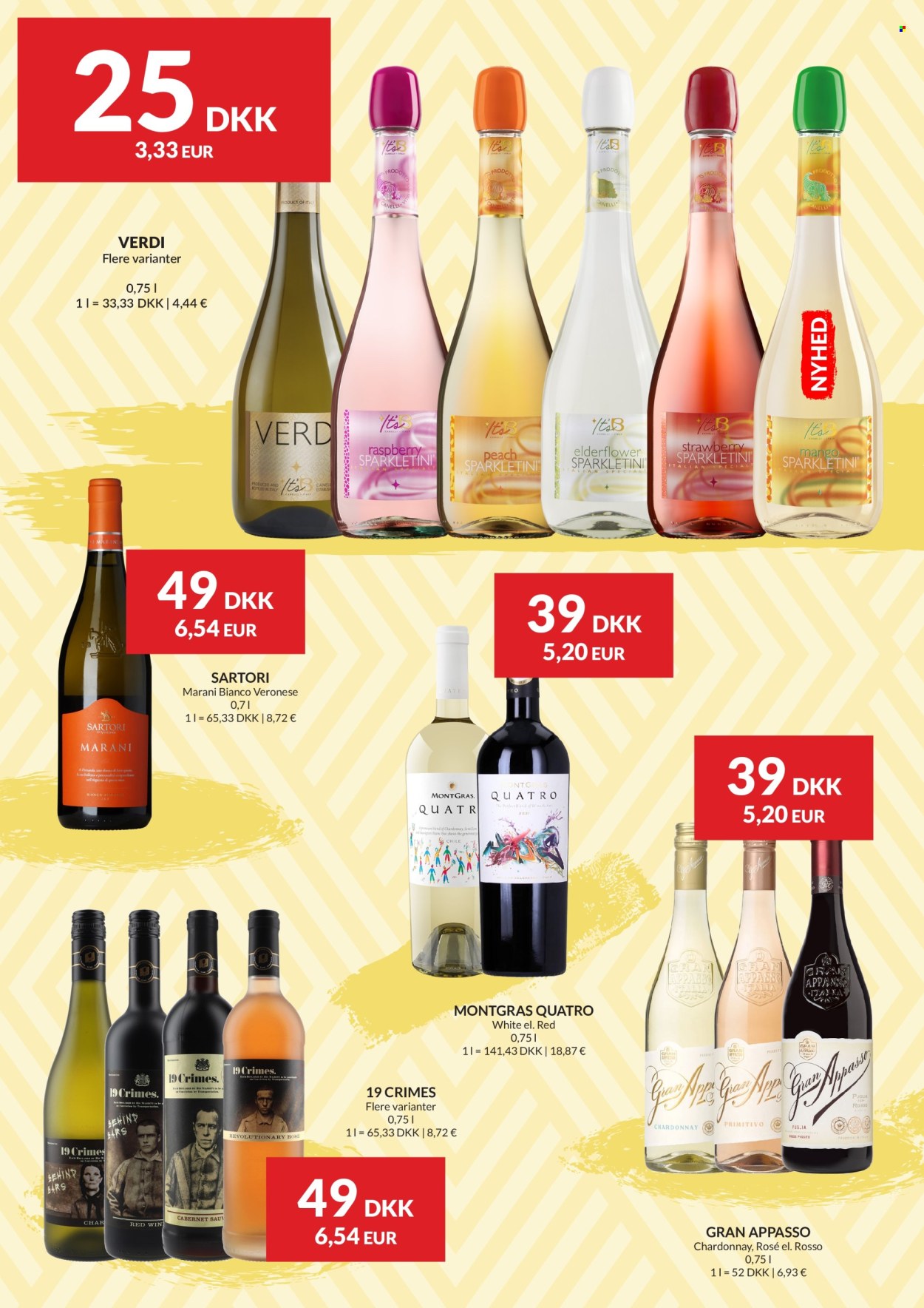 thumbnail - Nielsen Discount tilbud  - 11.4.2024 - 1.5.2024 - tilbudsprodukter - hvidvin, Chardonnay, vin, Appasso. Side 6.
