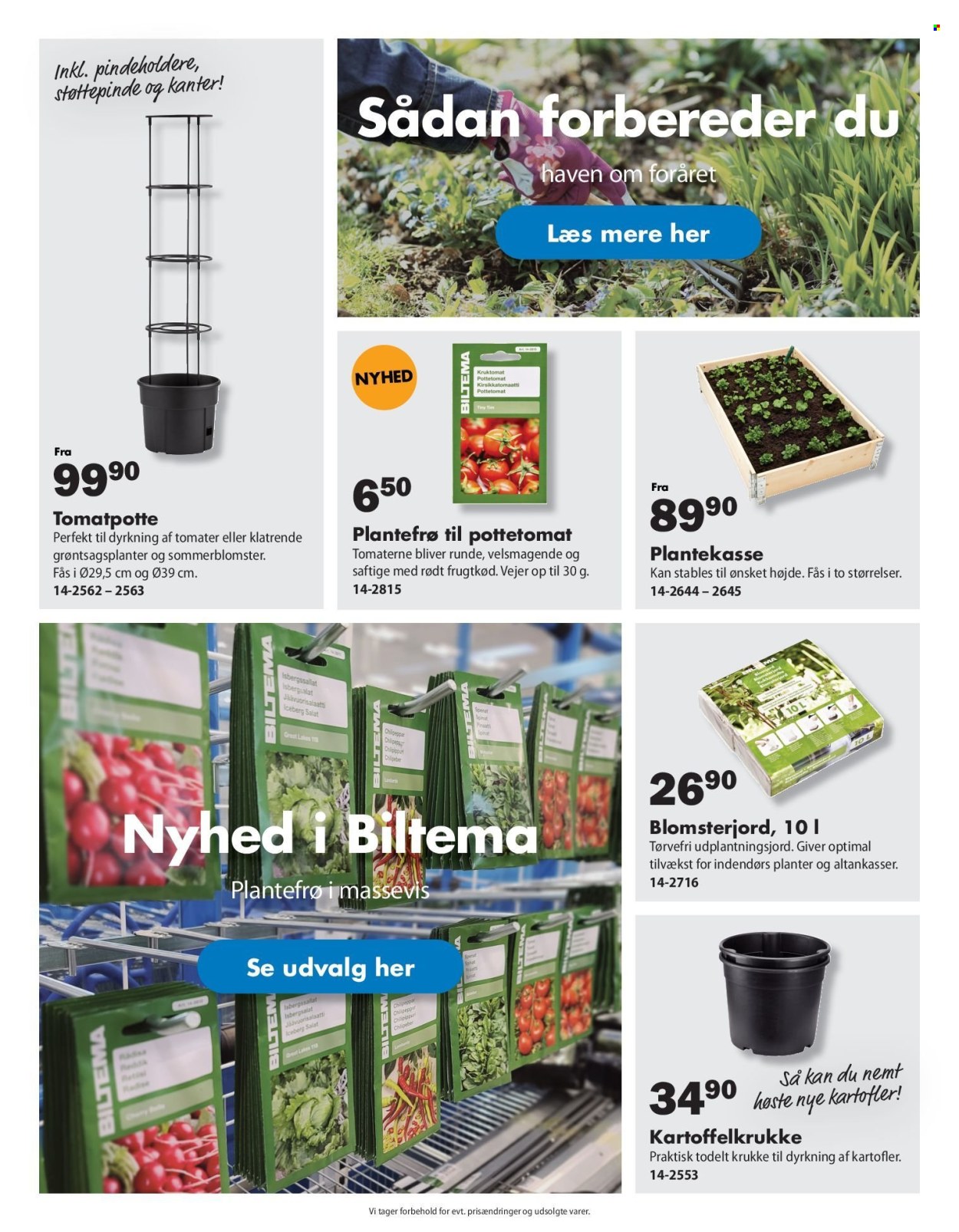 thumbnail - Biltema tilbud  - tilbudsprodukter - planter. Side 3.