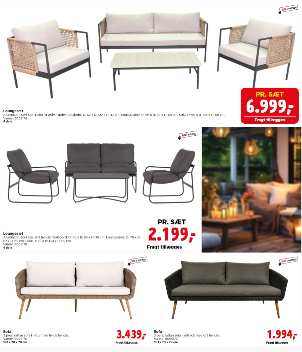thumbnail - Jem & Fix tilbud  - tilbudsprodukter - loungesæt, sofabord, sofa. Side 7.