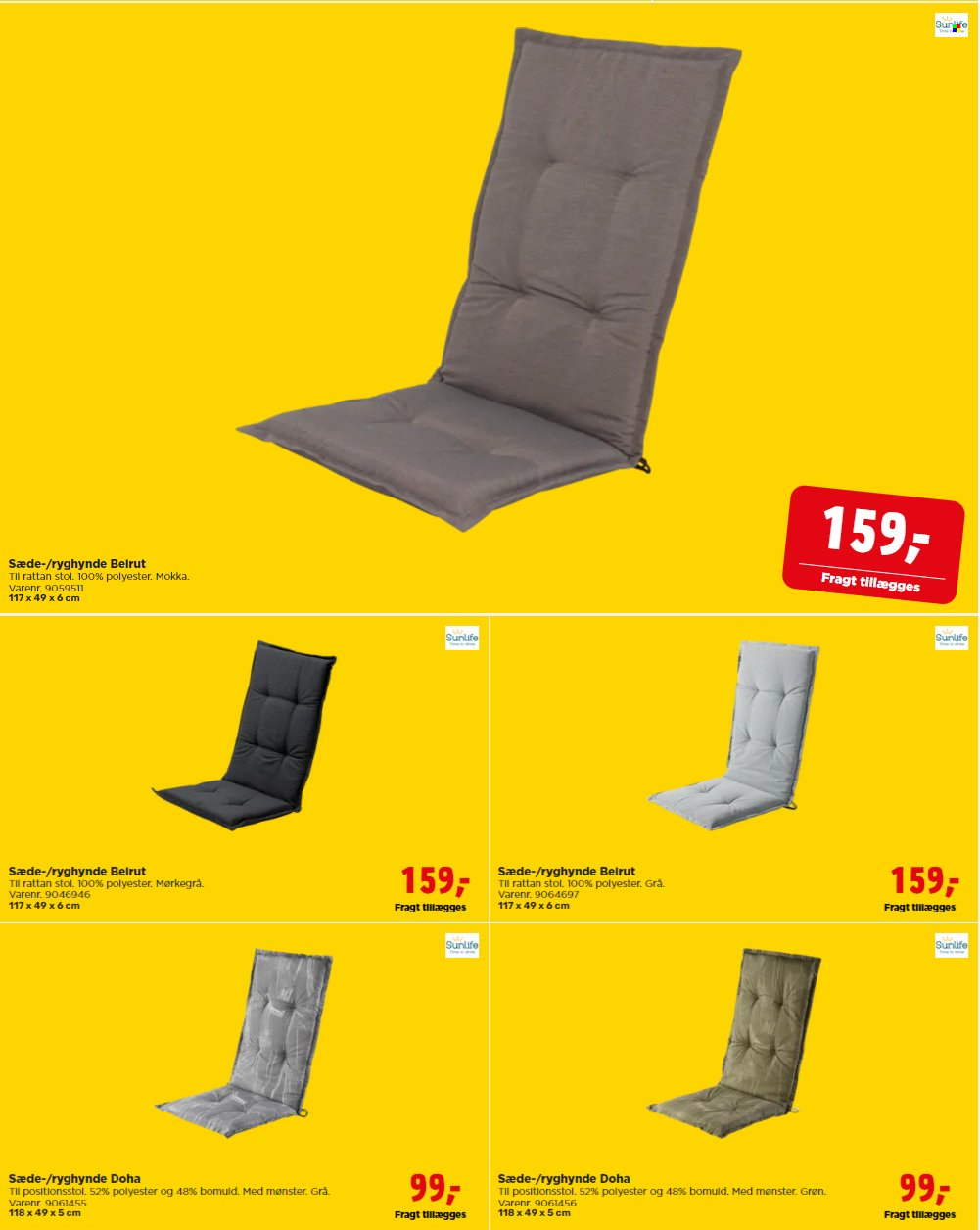 thumbnail - Jem & Fix tilbud  - tilbudsprodukter - stol, positionsstol. Side 9.