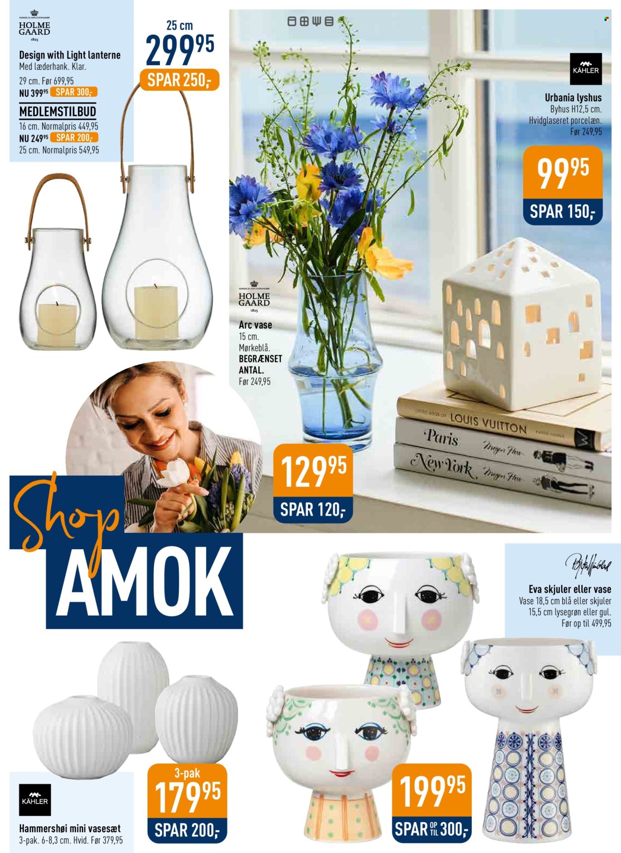 thumbnail - Imerco tilbud  - 26.4.2024 - 26.5.2024 - tilbudsprodukter - vase, lanterne. Side 15.