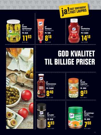 thumbnail - Ketchup, sennep, saucer, krydderier