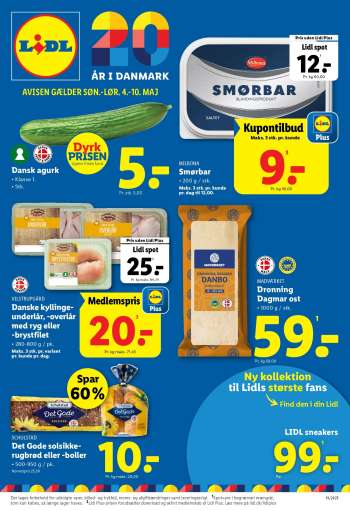 Lidl tilbudsavis  - 4.5.2025 - 10.5.2025.