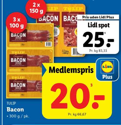 Tulip bacon
