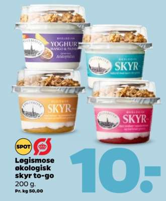 Løgismose økologisk skyr to-go
