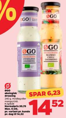 ØGO økologisk dressing