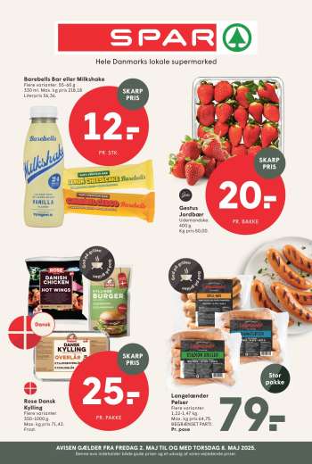 SPAR tilbudsavis  - 2.5.2025 - 8.5.2025.