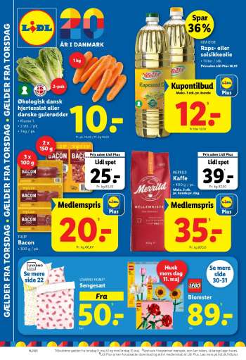 Lidl tilbudsavis  - 8.5.2025 - 10.5.2025.