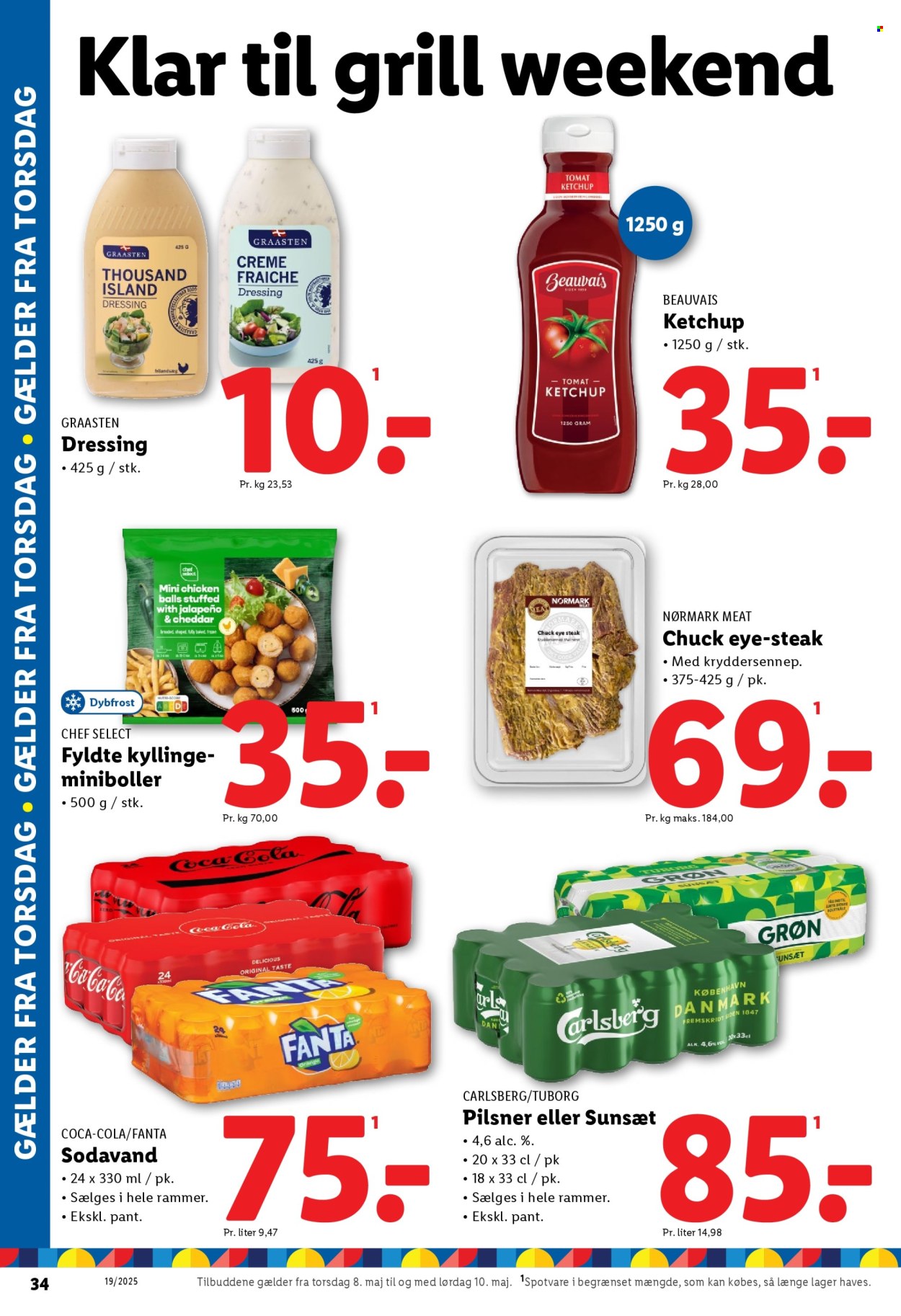 Lidl tilbud - 8.5.2025 - 10.5.2025. Side 1