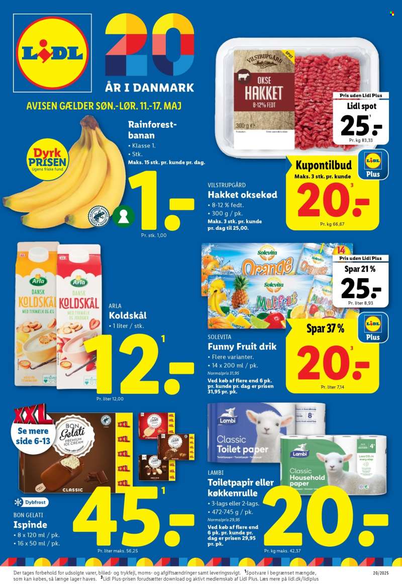 Lidl tilbudsavis  - 11.5.2025 - 17.5.2025.