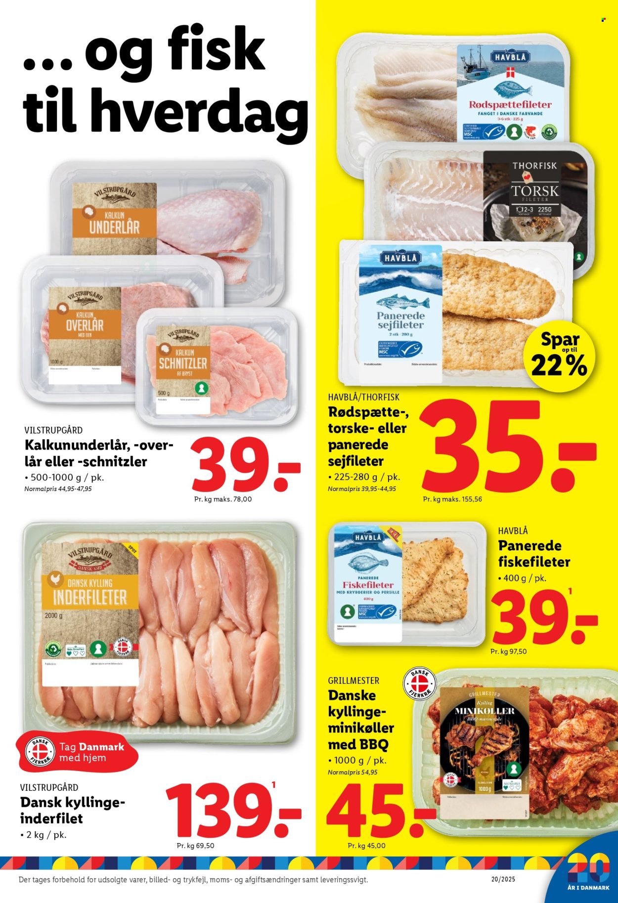 Lidl tilbud - 11.5.2025 - 17.5.2025. Side 1