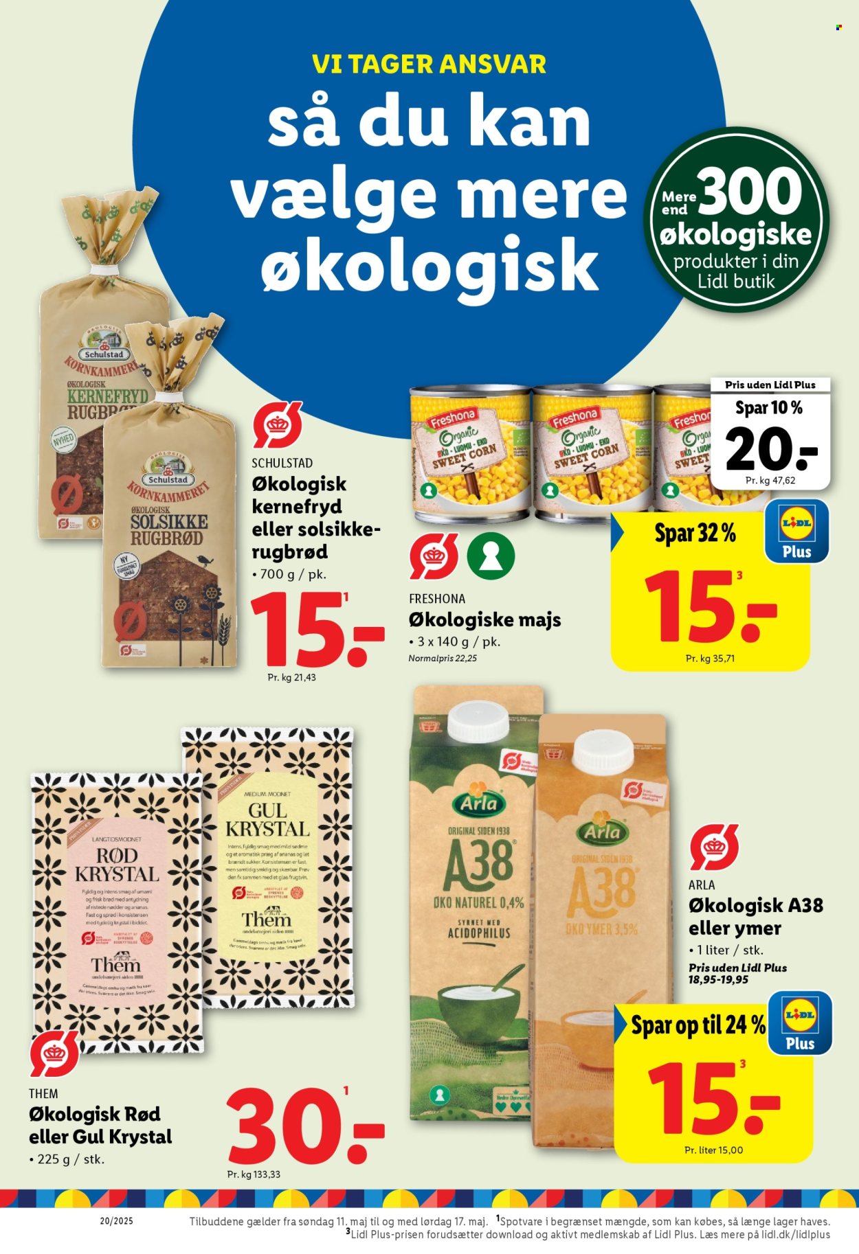 Lidl tilbud - 11.5.2025 - 17.5.2025. Side 1