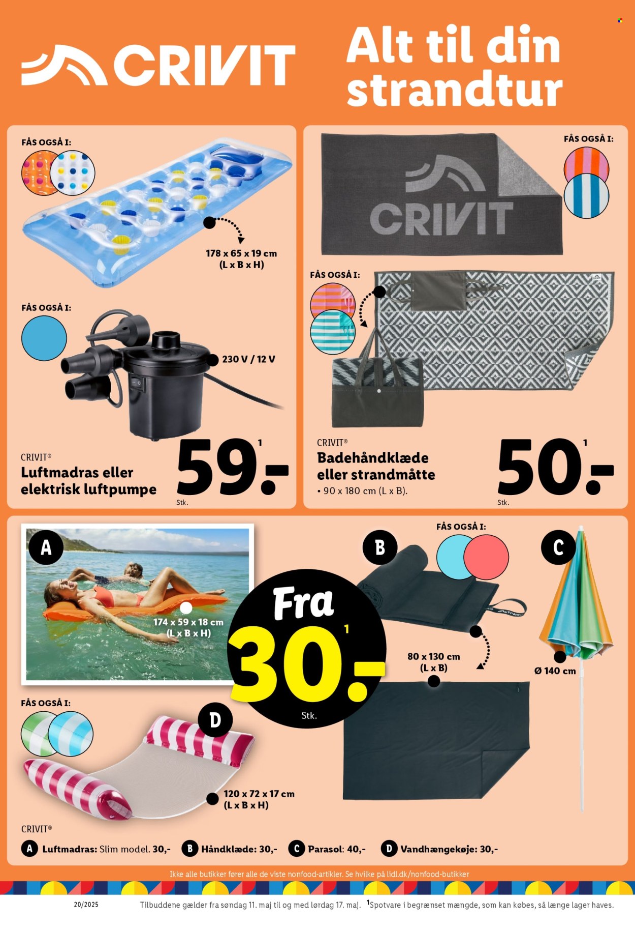 Lidl tilbud - 11.5.2025 - 17.5.2025. Side 1