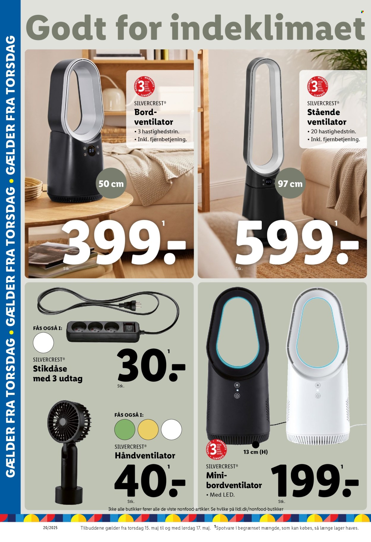 Lidl tilbud - 11.5.2025 - 17.5.2025. Side 1