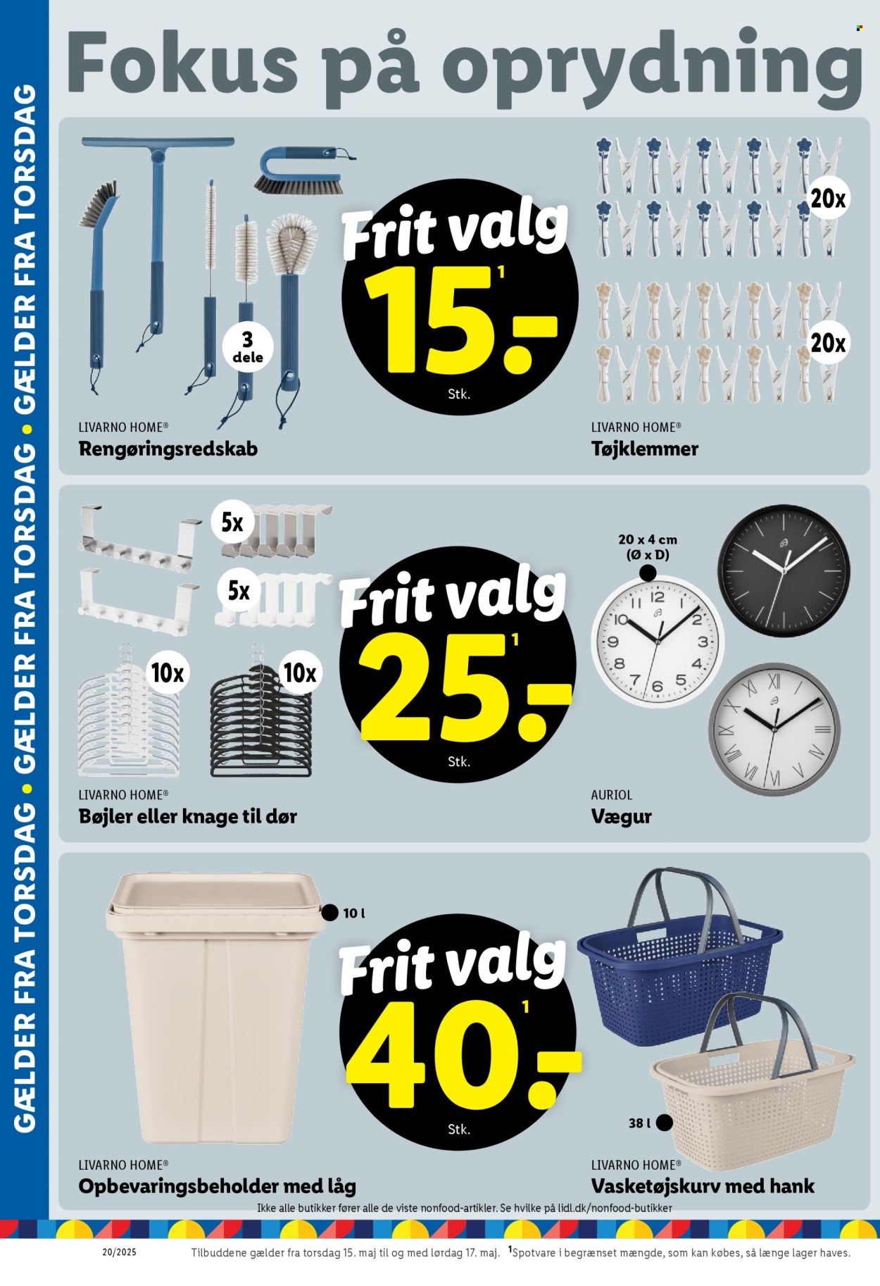 Lidl tilbud - 11.5.2025 - 17.5.2025. Side 1