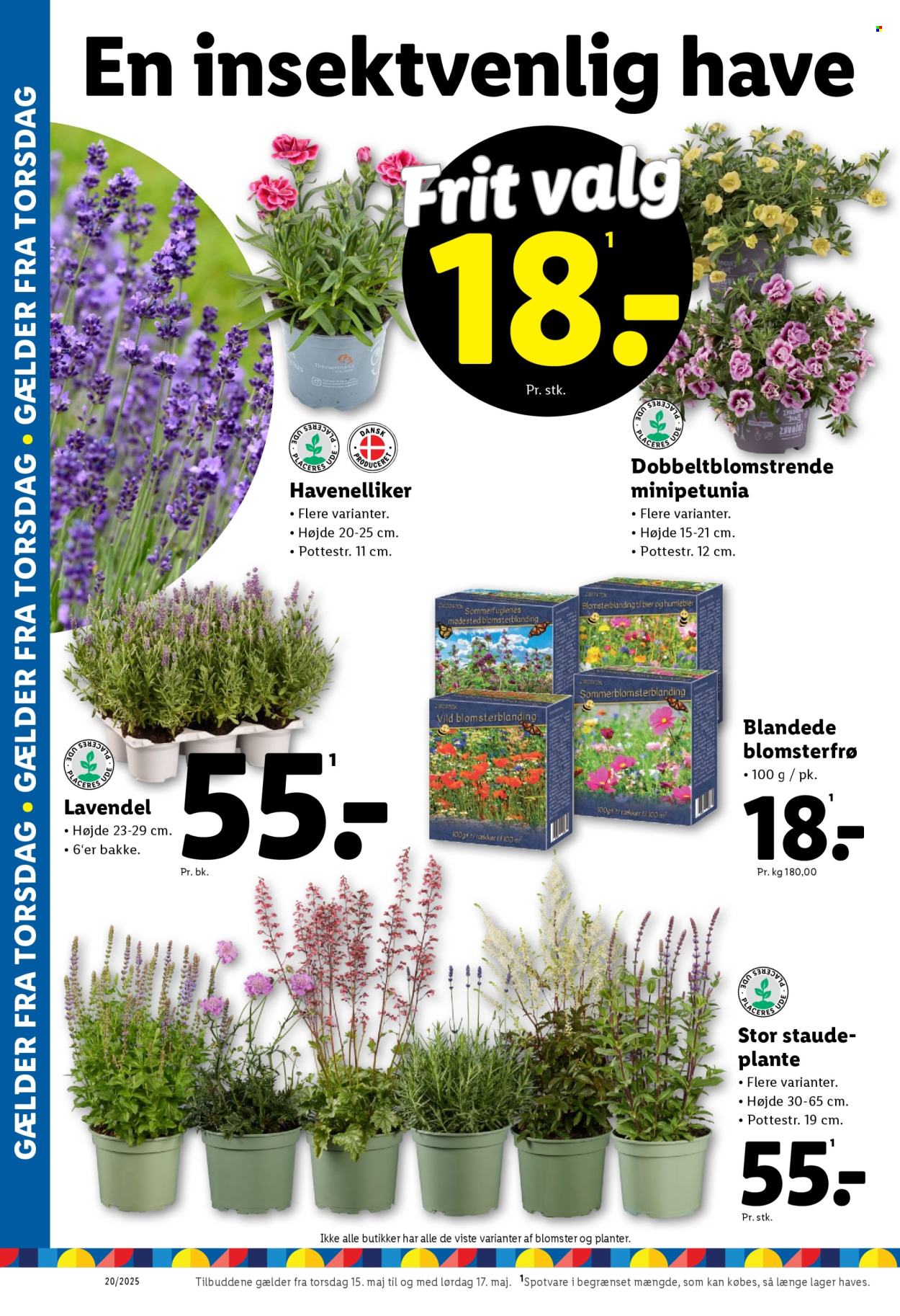 Lidl tilbud - 11.5.2025 - 17.5.2025. Side 1