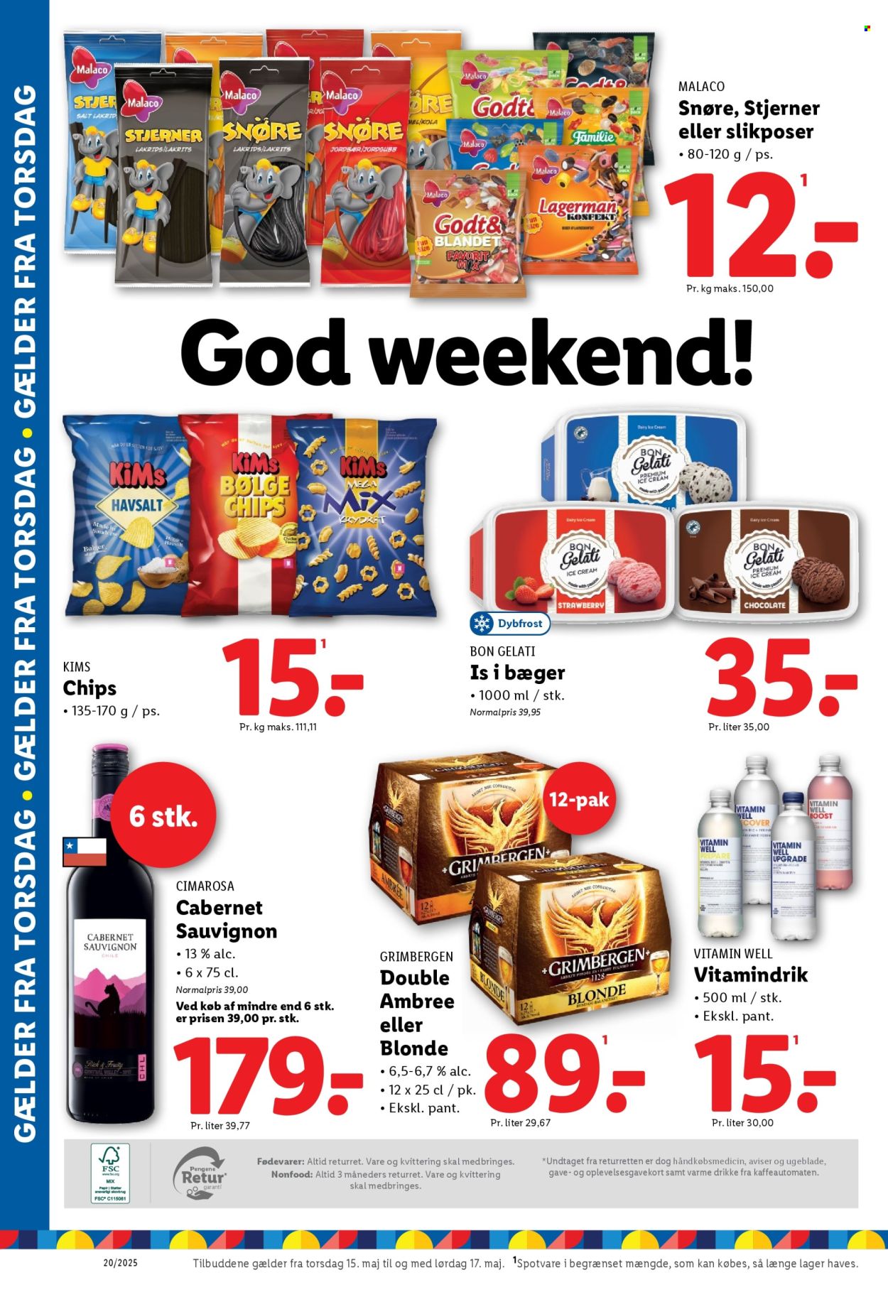 Lidl tilbud - 11.5.2025 - 17.5.2025. Side 1