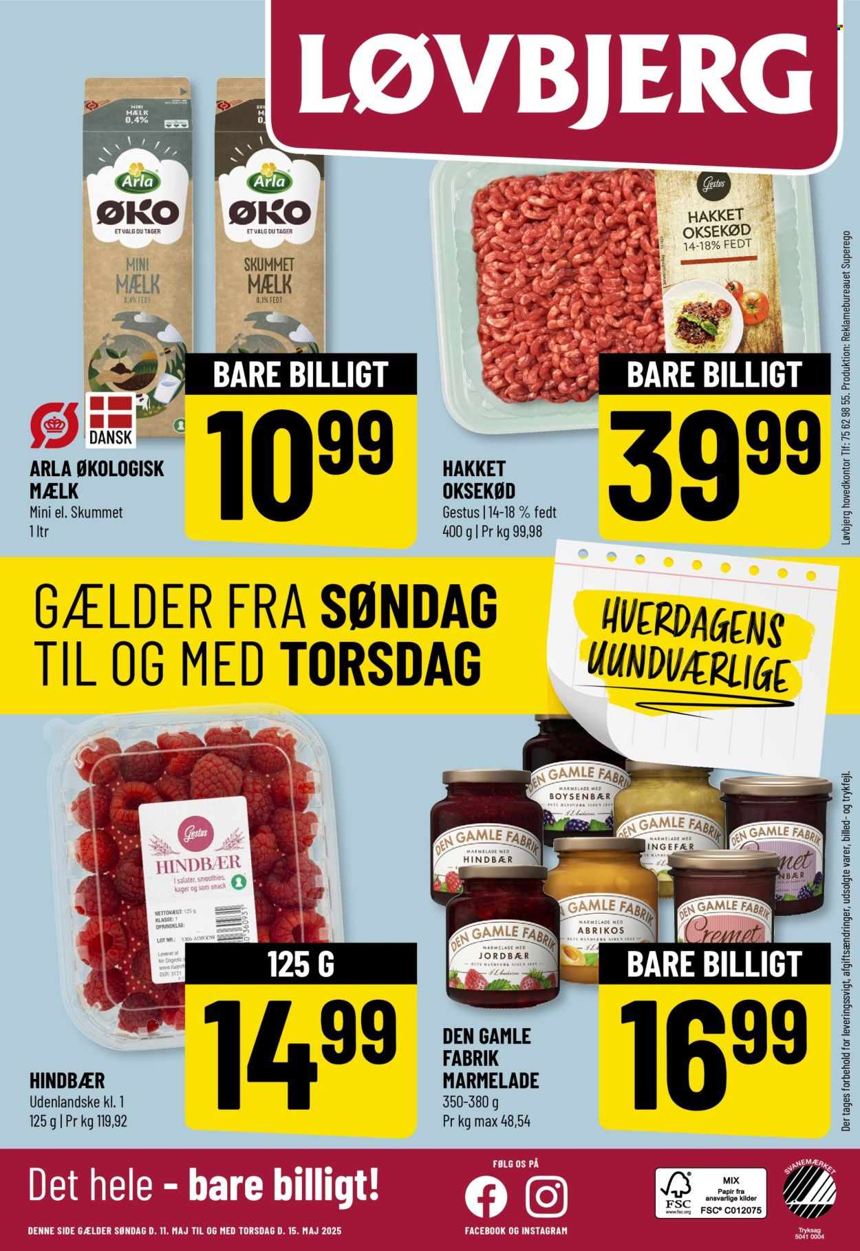 Løvbjerg tilbud - 9.5.2025 - 15.5.2025. Side 1