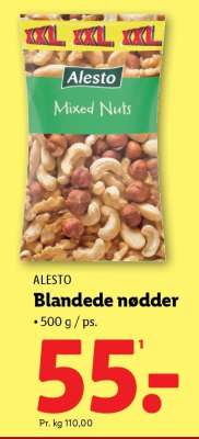 ALESTO Blandede nødder