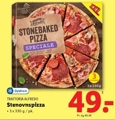 TRATTORIA ALFREDO Stenovnspizza