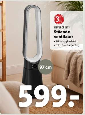 SILVERCREST Stående ventilator