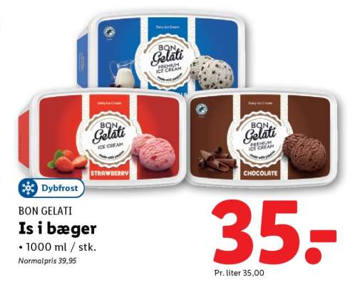BON GELATI Is i bæger