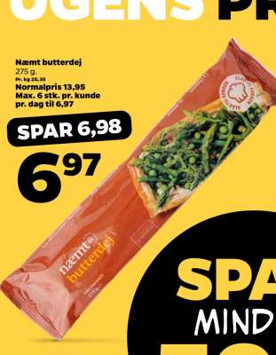 Næmt butterdej