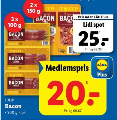 Tulip bacon