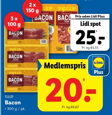 Tulip bacon