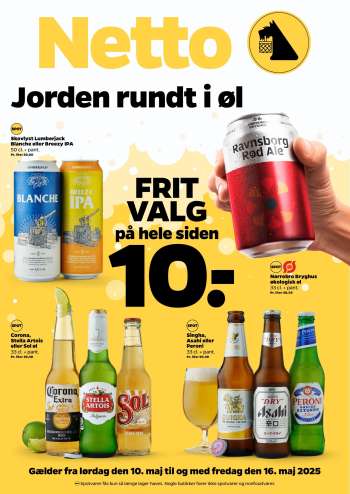 Netto tilbudsavis  - 10.5.2025 - 16.5.2025.