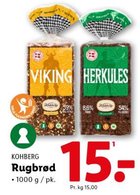 KOHBERG Rugbrød