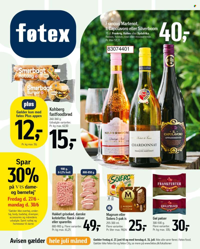 føtex tilbudsavis  - 27.6.2025 - 31.7.2025.