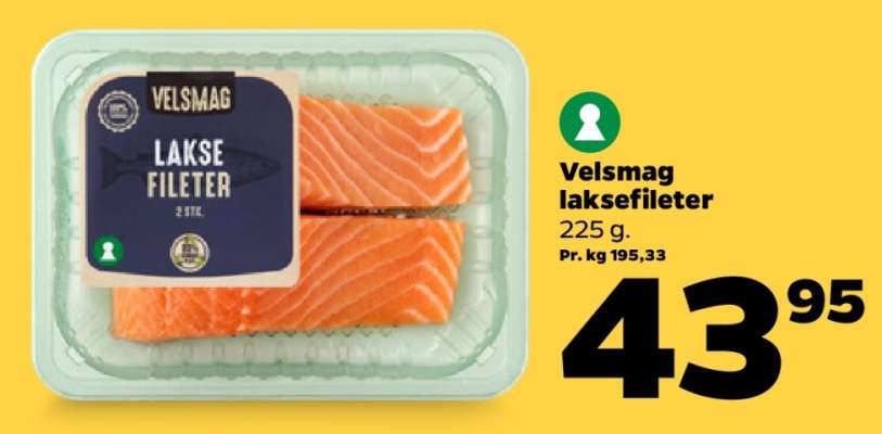Velsmag laksefileter