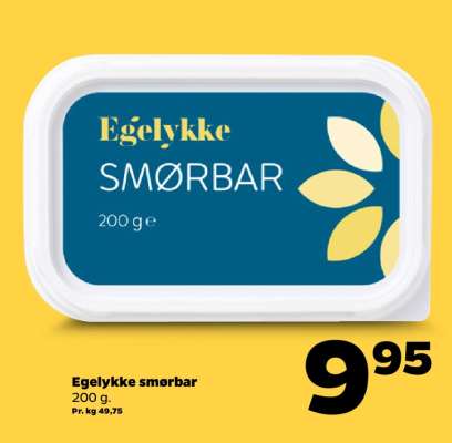 Egelykke smørbar