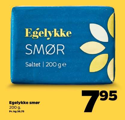 Egelykke smør
