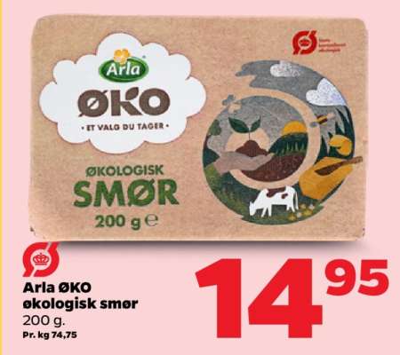 Arla ØKO økologisk smør