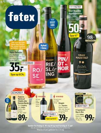 føtex tilbudsavis  - 29.5.2026 - 2.7.2026.