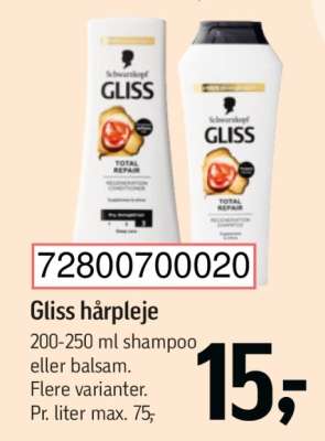 Gliss hårpleje