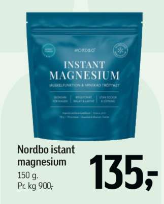 Nordbo istant magnesium