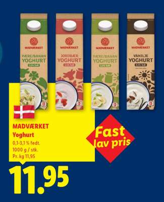 MADVÆRKET Yoghurt