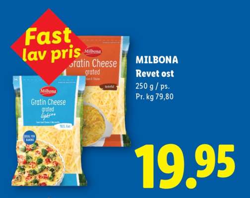 MILBONA Revet ost