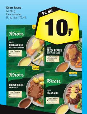 Knorr sauce